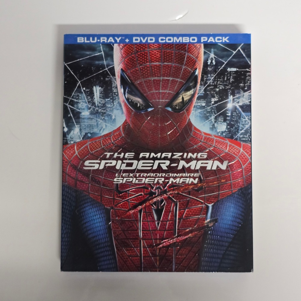 The Amazing Spider-Man Blu-ray DVD Combo Pack Superhero Marvel Movie